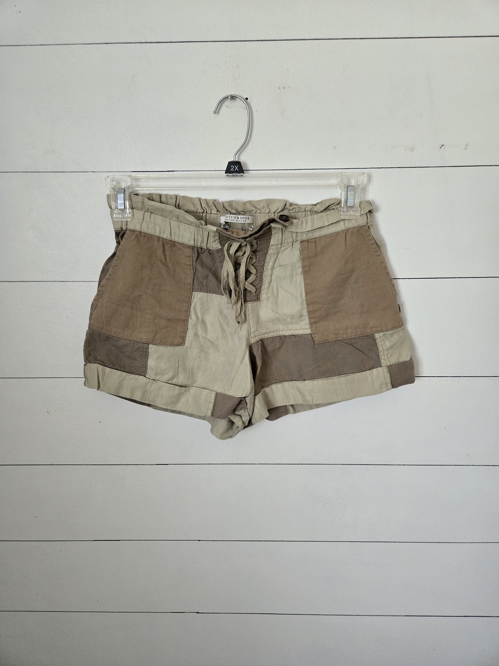 Scotch and Soda Patchwork Shorts Women S